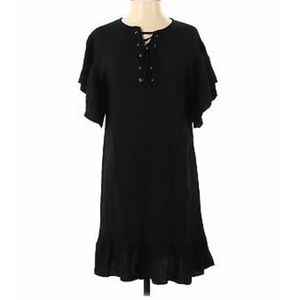 Who What Wear Black Casual Dress‎ Sz S